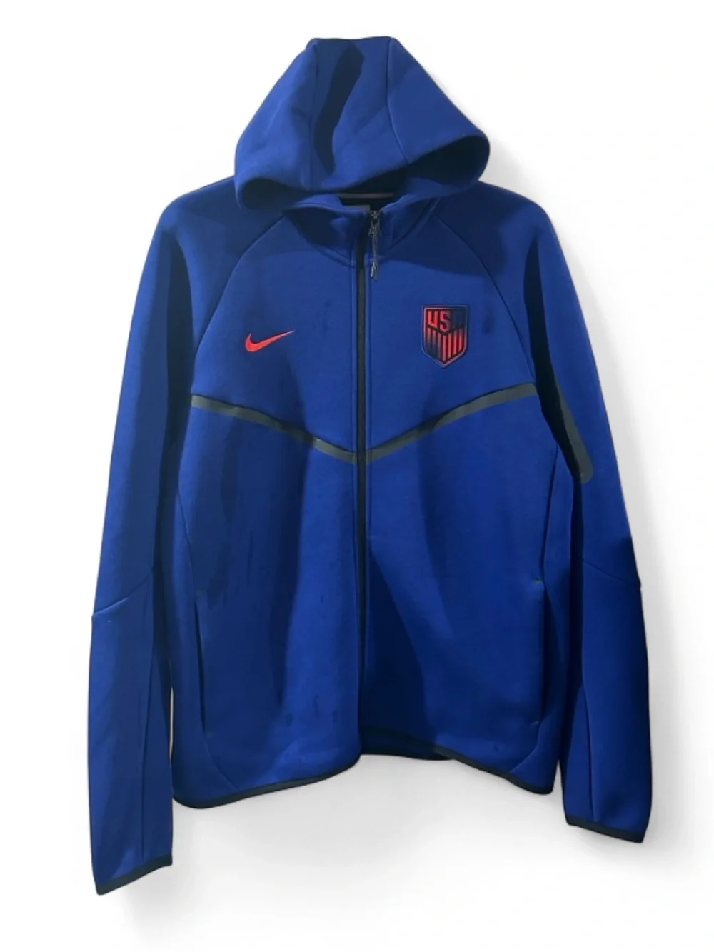 Nike USMNT Tech Fleece Windrunner Soccer Full-Zip Hoodie Size Men’s Large (NWT)